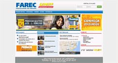 Desktop Screenshot of farec.edu.br